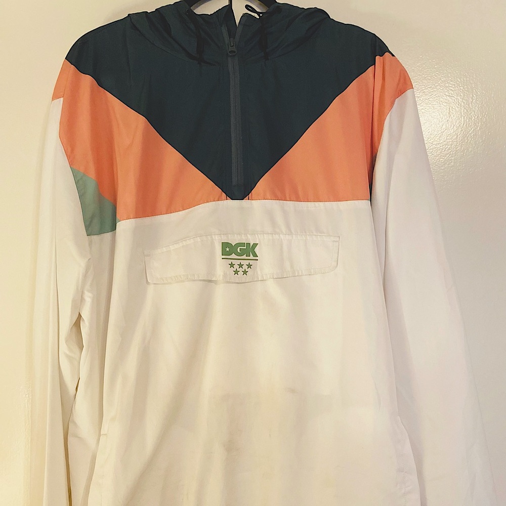 Men’s DGK windbreaker, size XXL. Worn but in good condition.